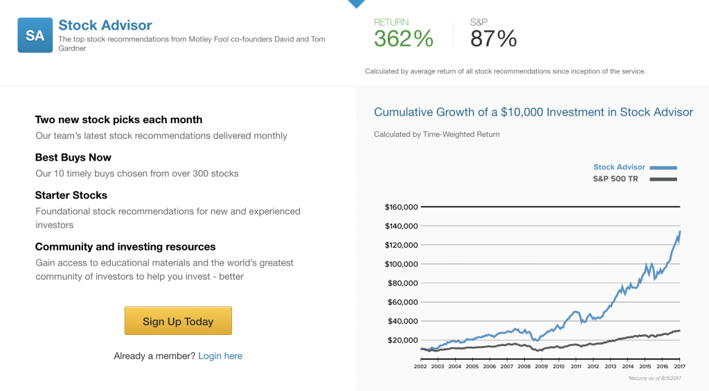 stock advisor program